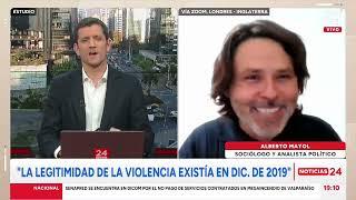 Alberto Mayol: “Hoy no hay un estallido pero las narrativas son las mismas”