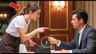 Waitress Says 'Money Can’t Buy Manners' to Billionaire — He Quietly Puts Penthouse Key in Her Pocket