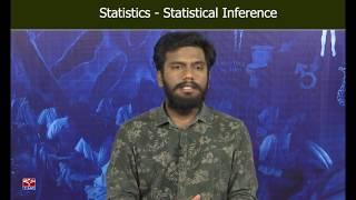 TSPSC ||  ASO / MPSO - Statistics - Statistical Inference - P1 || V. Uday Reddy