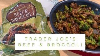 Trader Joe’s Mildly Sweet And Spicy Beef And Broccoli | Easy Dinner | John Eats Cheap