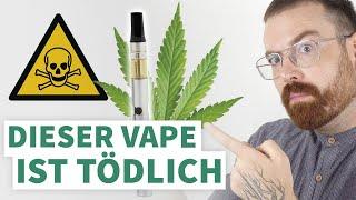 WARNUNG vor TÖDLICHEM Cannabis-VAPE!  Neue Studien zu synthetischen Cannabinoiden in E-Liquids