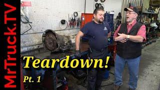 Wrenching with Ruben, tear down MrTrucks 1994 Dodge Dakota auto transmission to an Overkill HD Build