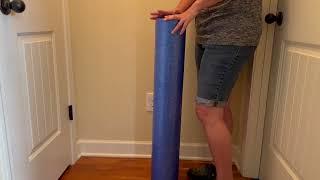 Yes4All High Density Foam Roller, Large size accommodates entire body, good firmness!