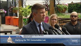 Lawmakers Clarify Law Regulating THC Consumable Products