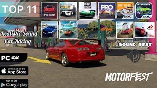 Top 11 Realistic Racing Games | Android/iOS/PC | Which Toyota Supra MK4 sounds like a real SUPRA ?