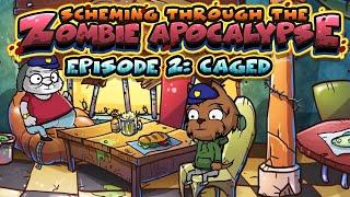 "Scheming Through The Zombie Apocalypse Ep2: Caged" - Full Game Walkthrough (No Commentary)