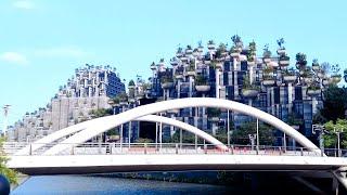 "Hanging Gardens of Babylon" in Shanghai:formed by 400 steps and 1,000 structural columns