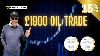 How I made £1,900 on a recent crude oil trade by scaling into the trade