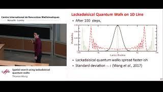 Thomas Wong: Spatial search lackadaisical quantum walks