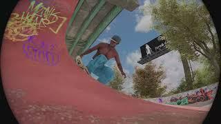 Bam Margera Kickflip Blunt at FDR - Session Skate Sim