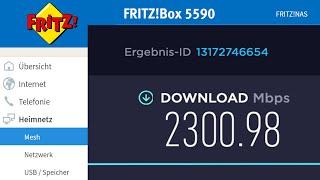 FTTH Glasfaser Test #2 und Setup FRITZ!Box 5590 Fiber