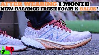 1 Month After Wearing New Balance Fresh Foam X Balos! Pros & Cons