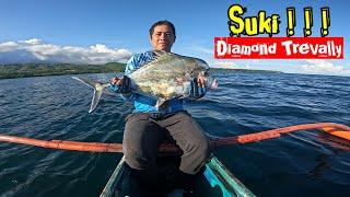 4kg Diamond Trevally | Slow Pitch Jigging | Fishing in the Philippines