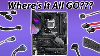 Where do all your PC Parts Plug In?!?! Motherboard Connectors