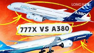 The Boeing 777X vs The Airbus A380 - What Plane Wins?