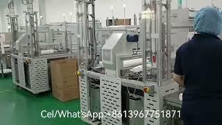 paper cup packing machine and box machine