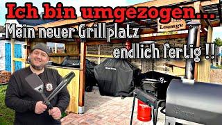 Mein neuer Grillplatz / Grillhütte endlich fertig... | The BBQ Bear