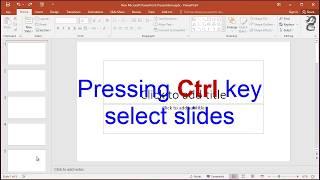 How to Apply Wisp Design Theme to Select Slides in PowerPoint