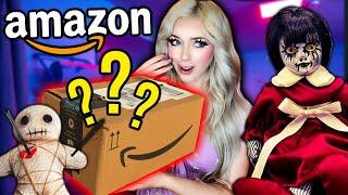 UNBOXING THE SCARIEST Items on Amazon!! (*CURSED ITEMS!*)