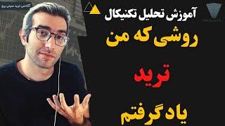 روشی که خودم ترید و پرایس اکشن و تحلیل تکنیکال را یاد گرفتم