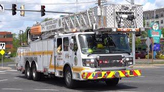 Anne Arundel County Fire Department Tower 40 Responding