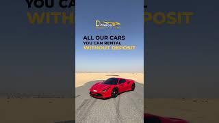 Luxury Car Rental Dubai 2023 Without Deposit