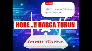 Harga turun..!! wifi rumah indihome promo terbaru 30mbps 200ribuan internet unlimited