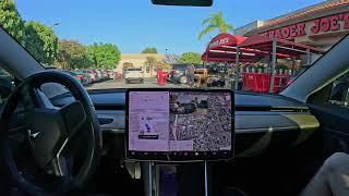 Hardware 3 vs Hardware 4! 2018 Model 3 vs 2024 Model 3 using FSD 12.5 in Pasadena