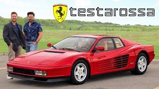 1988 Ferrari Testarossa Review // Driving The Legend