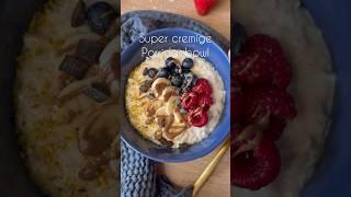 #rezept #porridge #frühstück #einfacherezepte #bowls