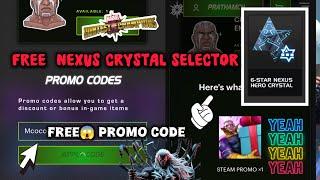 OMG iGot 6* Champ  In Today New Promo Code Mcoc Free Nexus Hero Crystal Selector #promocode