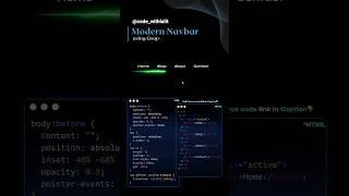 Modern Navbar using GSAP‍ #coding #programming #2024 #csstricks #cssanimation #gsap #js #html #css