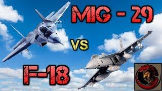 MiG-29 Fulcrum vs F-18 Hornet - Naval Air Power