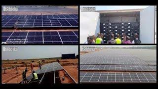 Évolution des travaux de construction de la centrale photovoltaïque de Tshipuka de 10 mégawatts