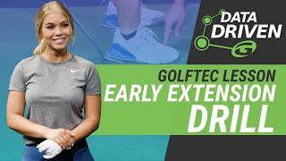 GOLFTEC Lesson | Early Extension Drill