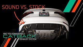 iE Catback Exhaust For MK7 GLI | Sound Comparison Vs. Stock