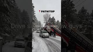 ll Drive safely ni snow guys   ll #video #shorts #vrecorder #vril #smartphone