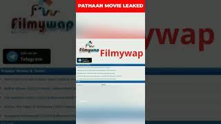 Pathan Movie Leaked on Internet #shahrukh #youtubeshorts #shorts