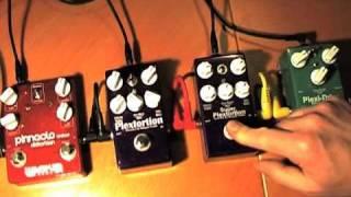 Wampler Pedals: Plexi pedals v Pinnacle LTD (Thru CM Rock Bug)
