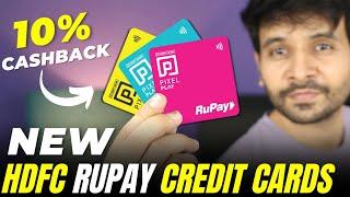 GOOD NEWS: New HDFC Rupay Credit Cards launched