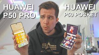 HUAWEI P50 Pocket vs HUAWEI P50 Pro In-depth Comparison