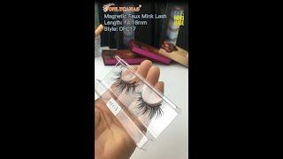 Faux Mink Magnetic Lashes 14-17mm|High-quality Eyelash Manufacturer Vendors Wholesale DFC17 #shorts