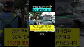 한국인 전용 함바집의 위기. 평택 삼성 반도체