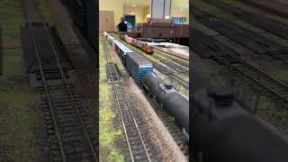 HO Scale Train Meet #hoscaletrains #modelrailroad