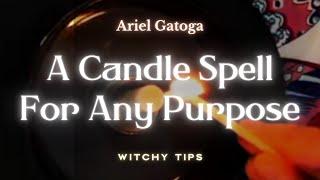 A Candle Spell For Any Purpose