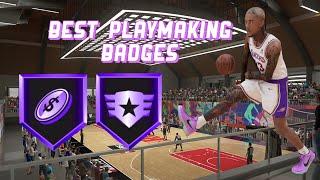 THE BEST PLAYMAKING BADGES IN NBA 2K23 (YOU WILL BECOME A POINT GAWD)