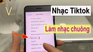 Hướng dẫn cách lấy nhạc Tiktok làm nhạc chuong cho iphone - Vtech.