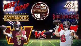 The COMMAND Post Game LIVE!  |  Commanders @ Bucs  |  Week 1  |  Instant Postgame Analysis LIVE!