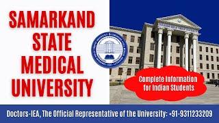 Samarkand State Medical University Uzbekistan | Complete Information for Indian Students