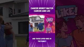 Cancer Worst Match: Cancer and Leo #Shorts #lalazodiac #zodiac #zodiacsigns